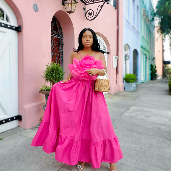 Load image into Gallery viewer, Camellia Maxi Skirt (+Colors)