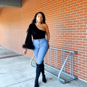 HoliSlay - Velvet Bodysuit