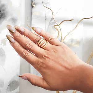 Bold Gold - Rings