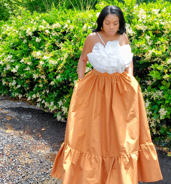 Load image into Gallery viewer, Camellia Maxi Skirt (+Colors)