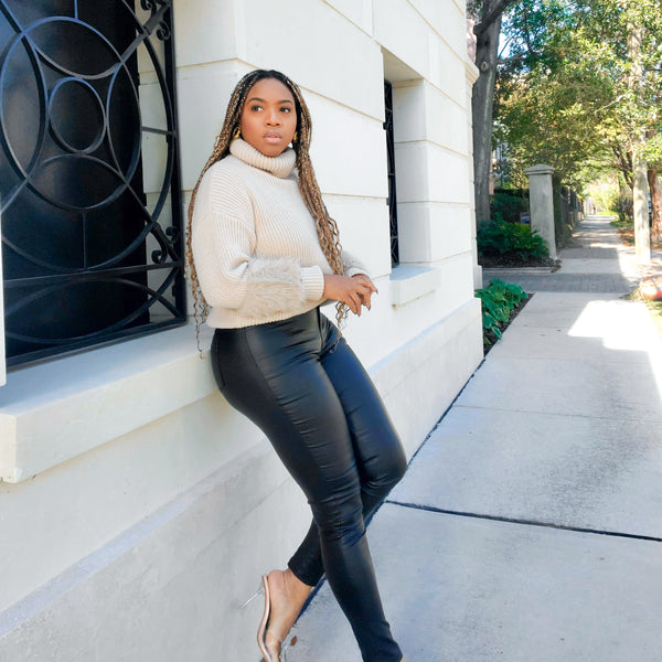 Load image into Gallery viewer, Keep it Sleek - Leather Pants