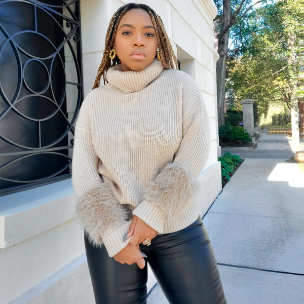 Load image into Gallery viewer, Cozy Season - Knit Turtleneck
