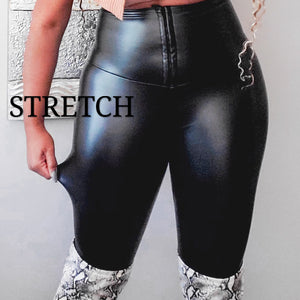 Locked In - Vegan Leather Leggings