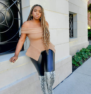 Locked In - Vegan Leather Leggings
