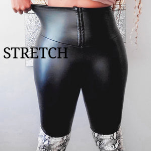 Locked In - Vegan Leather Leggings