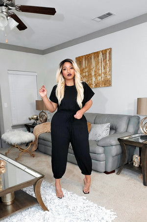 Relax - Open Back Jumpsuit (Multiple Colors)