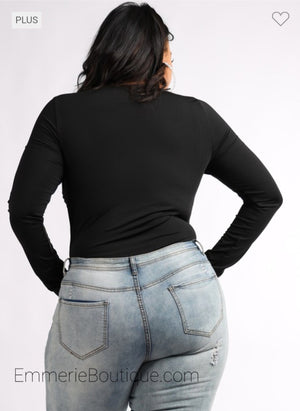 Friday Nightlife  - bodysuit (Plus size only)