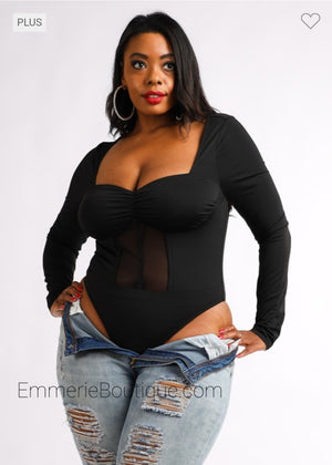 Friday Nightlife  - bodysuit (Plus size only)