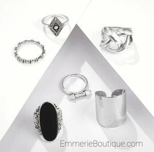 All About the Fashion Rings Silver