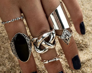 All About the Fashion Rings Silver