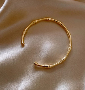 Bamboo Bracelet & Earrings - Singles or Set