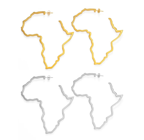 Load image into Gallery viewer, Motherland - Africa Earrings (+Color)
