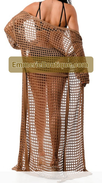 Load image into Gallery viewer, Venice Beach - Summer Knit Kimono