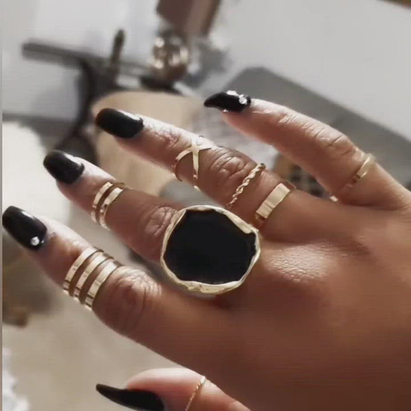 Load and play video in Gallery viewer, All About the Fashion Rings