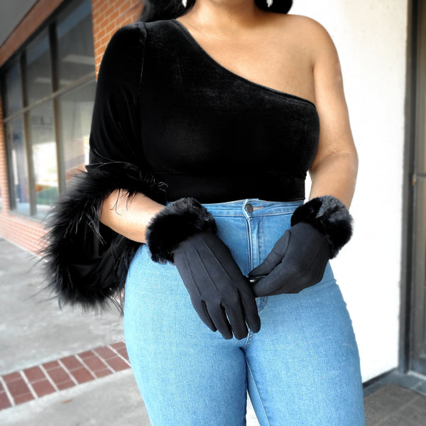 Load image into Gallery viewer, HoliSlay - Velvet Bodysuit