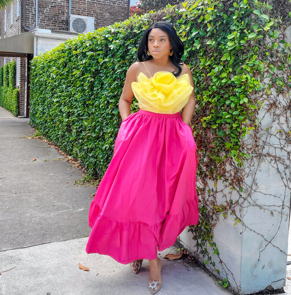 Load image into Gallery viewer, Camellia Maxi Skirt (+Colors)