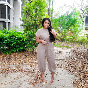 Relax - Open Back Jumpsuit (Multiple Colors)
