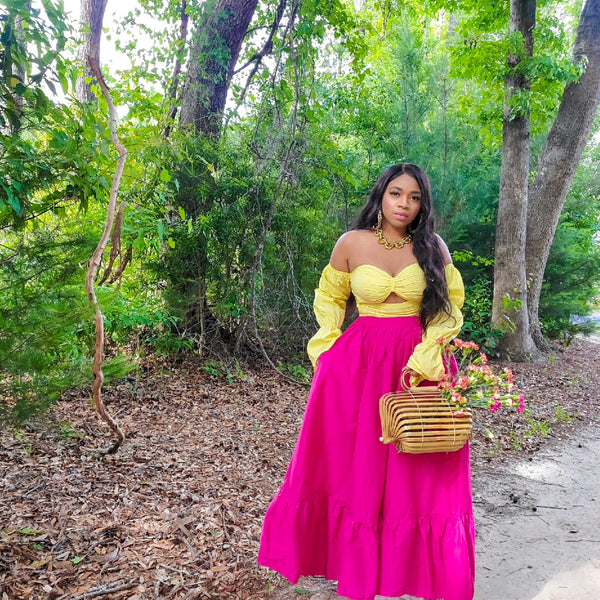 Load image into Gallery viewer, Camellia Maxi Skirt (+Colors)