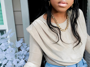 She's the Trend Bodysuit w/Chain (+Colors)
