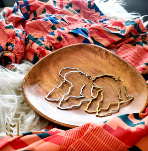 Motherland - Africa Earrings (+Color)