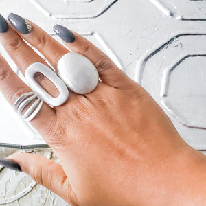 Bold Silver - Rings