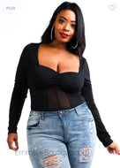 Friday Nightlife  - bodysuit (Plus size only)