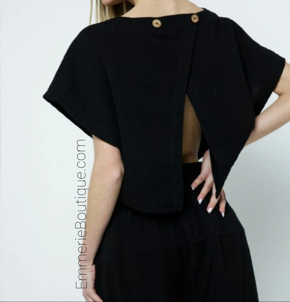 Load image into Gallery viewer, Relax - Open Back Jumpsuit (Multiple Colors)
