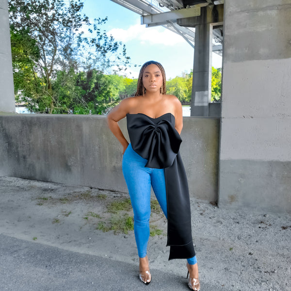 Load image into Gallery viewer, It Girl - Bow Top (+color)
