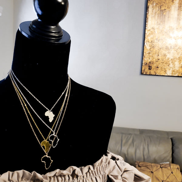 Load image into Gallery viewer, Mama Africa Pendant Necklaces
